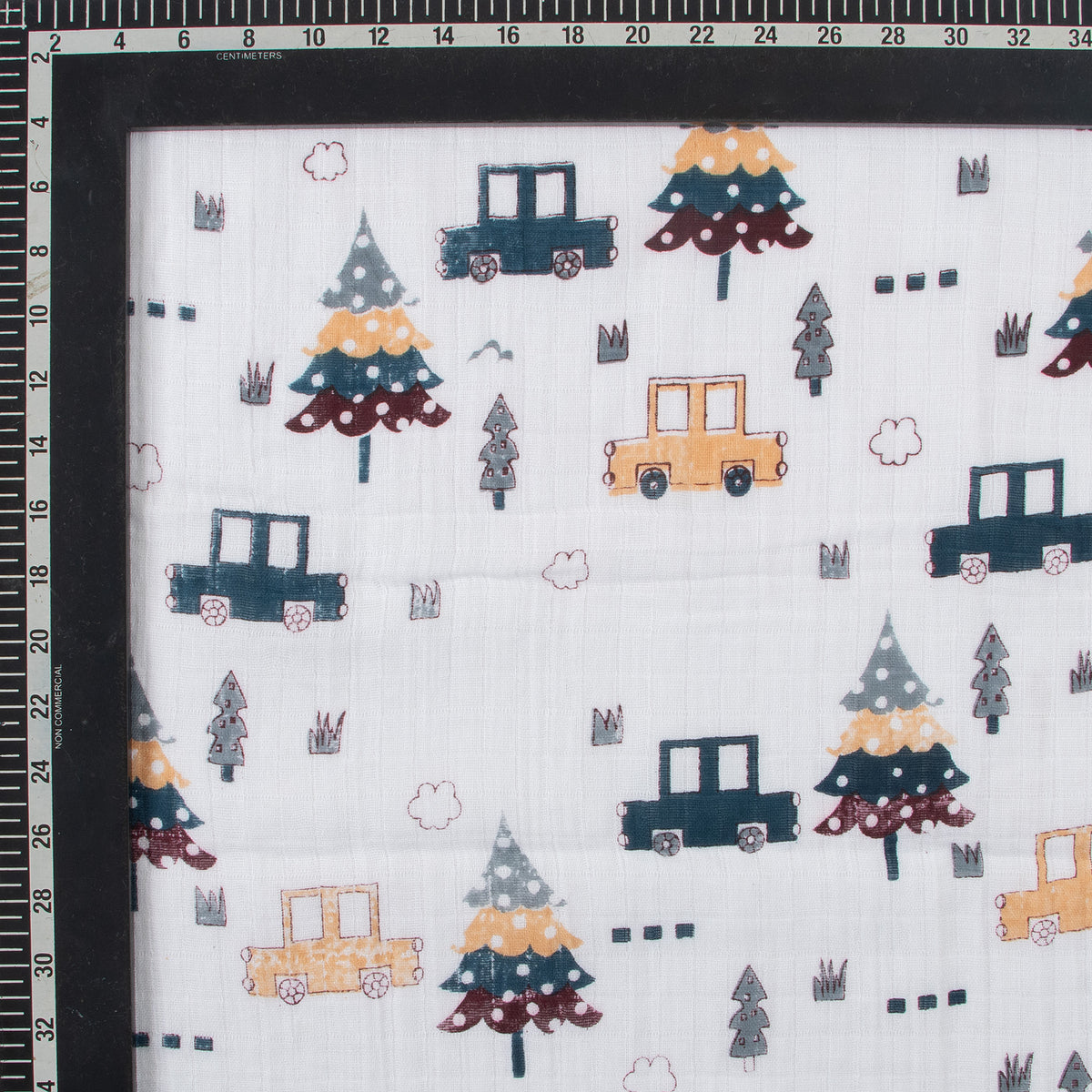 New Vehicle Printed Handmade Cotton Muslin Swaddle Wrap For Newborn