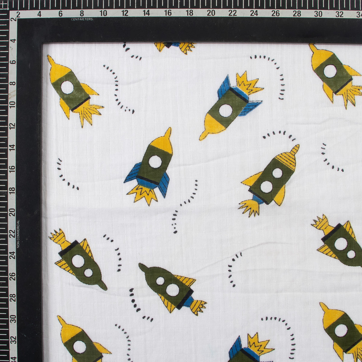 Oragnic Hand Block Printed Cute Soft Swaddle Baby Warp For Gift