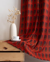Marigold Block Printed Organic Cotton Curtains