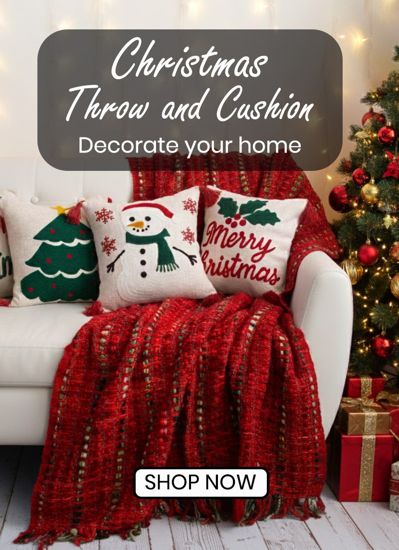 Christmas Tufted Cushion Cover