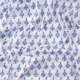 Modern Blue Booti Indian Fabric Cloth Material
