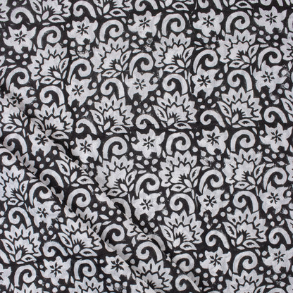 Modern Floral Indian Yards Of Cotton Fabric