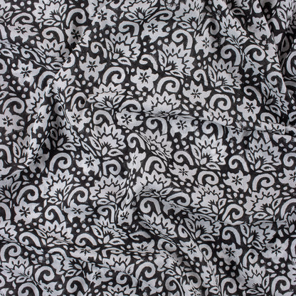 Modern Floral Indian Yards Of Cotton Fabric