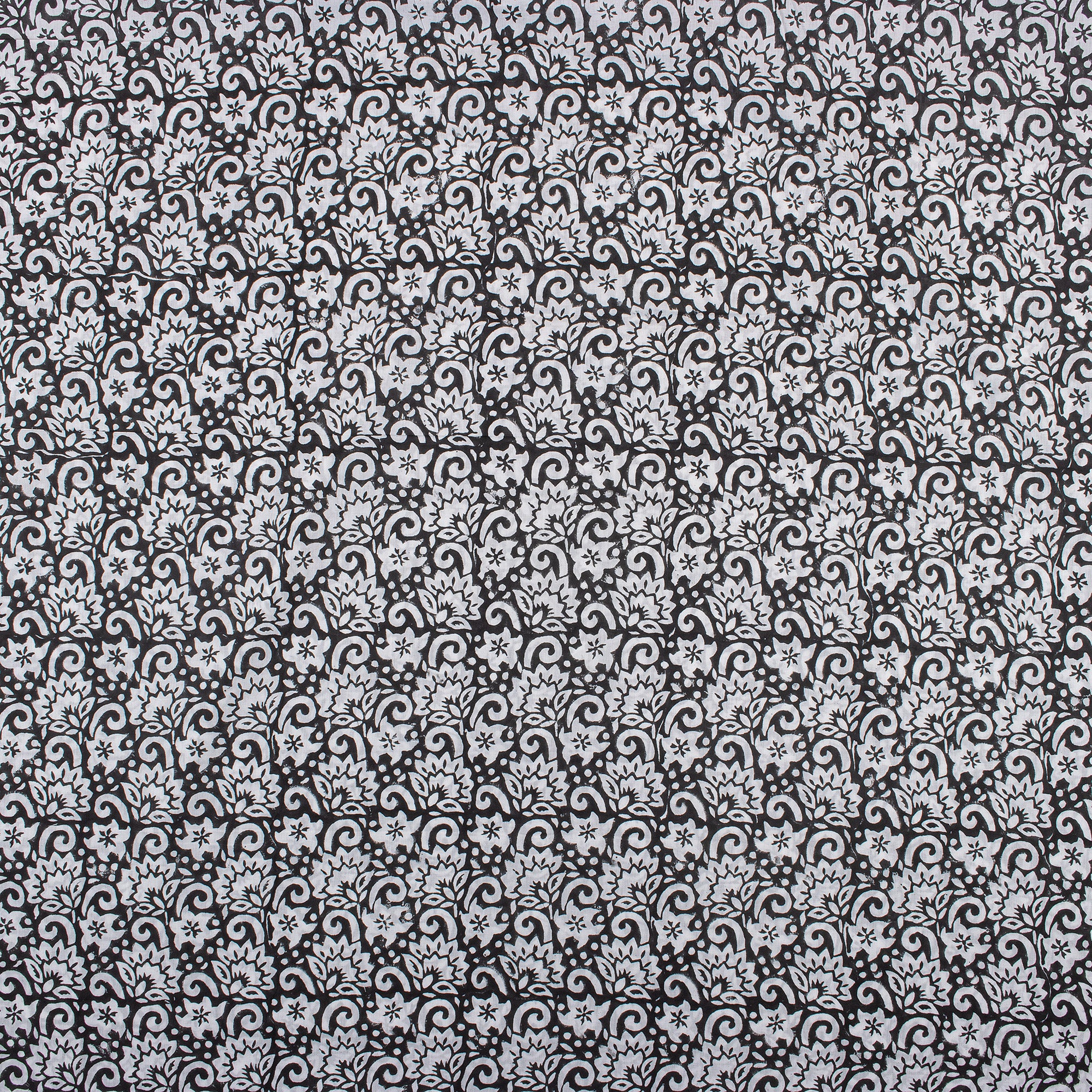Modern Floral Indian Yards Of Cotton Fabric