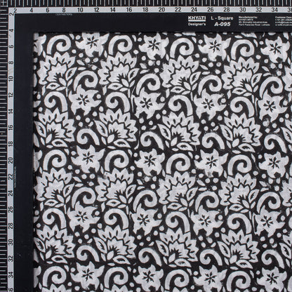 Modern Floral Indian Yards Of Cotton Fabric