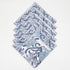 Modern Handmade Block Printed Border Napkin