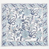 Modern Handmade Block Printed Border Napkin