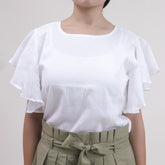 Modern Handmade Plain Top & Pant Set For Women&