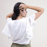 Modern Handmade Plain Top & Pant Set For Women&
