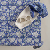 Modern Indian Handmade Block Print Table Cover Cloth 6 Seater