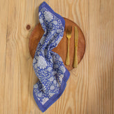 Modern Indian Handmade Block Print Table Cover Cloth 6 Seater