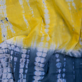 Modern Natural Indian Soft Tie Dye Shibori Fabric