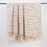 Modern Reversible Cotton Woven Blanket For Sofa, Bed, Outers