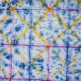Mud Resist Tie Dye Shibori Fabric
