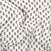 Multicolor Booti Floral Cotton Hand Block Print Fabric