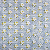 Multicolor Floral Hand Block Print Fabric Cloth