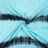 Multicolor Natural Dyed Cotton Tie Dye Shibori Fabric