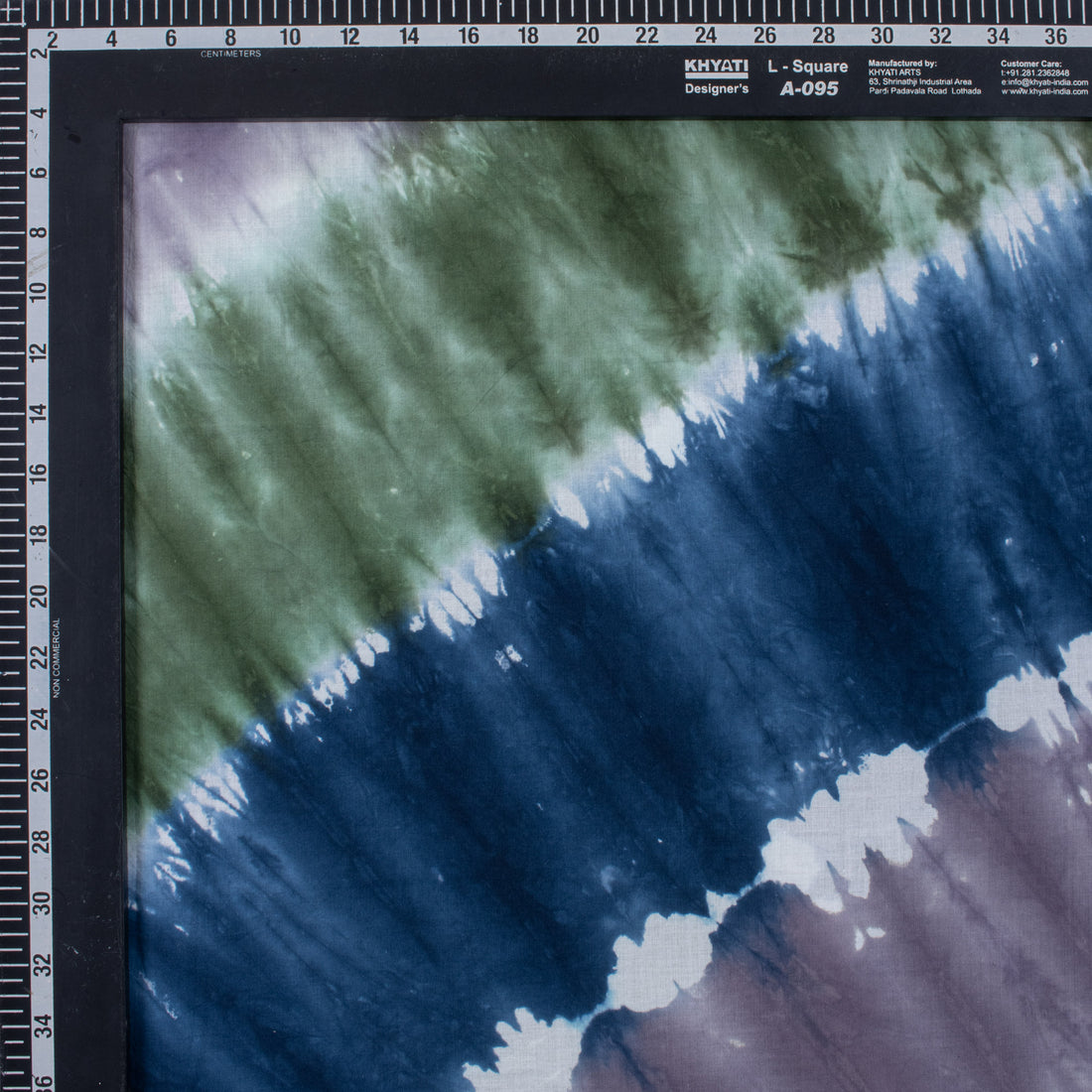 Multicolor Pure Cotton Tie Dye Fabric