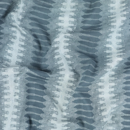 Multicolor Striped Kashish Hand Block Print Fabric