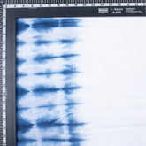 Natural Blue Tie Dye Shibori Fabric