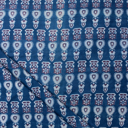 Natural Dyed 100% Cotton Indigo Fabric