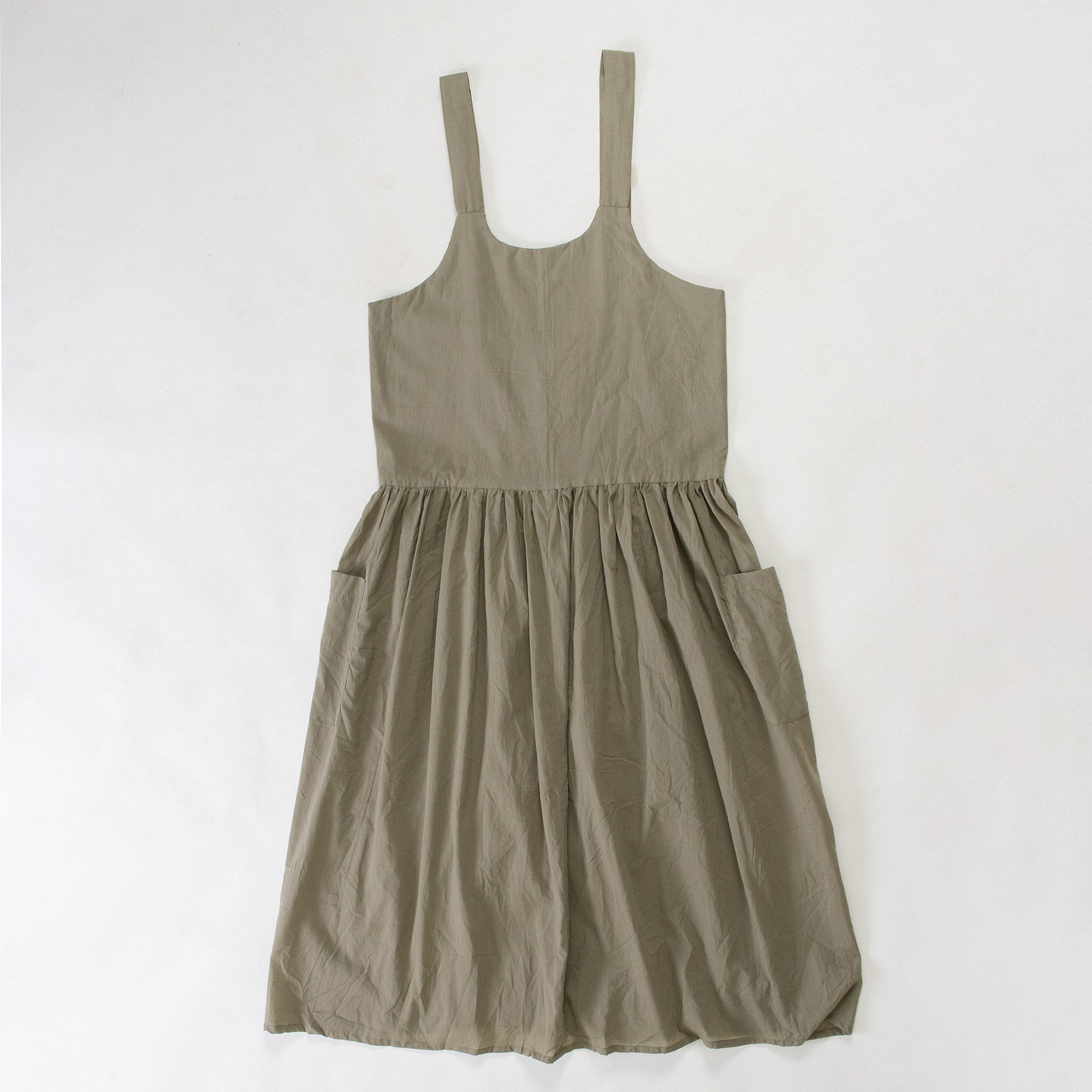 Natural Dyed Plain Women Apron for Cooking