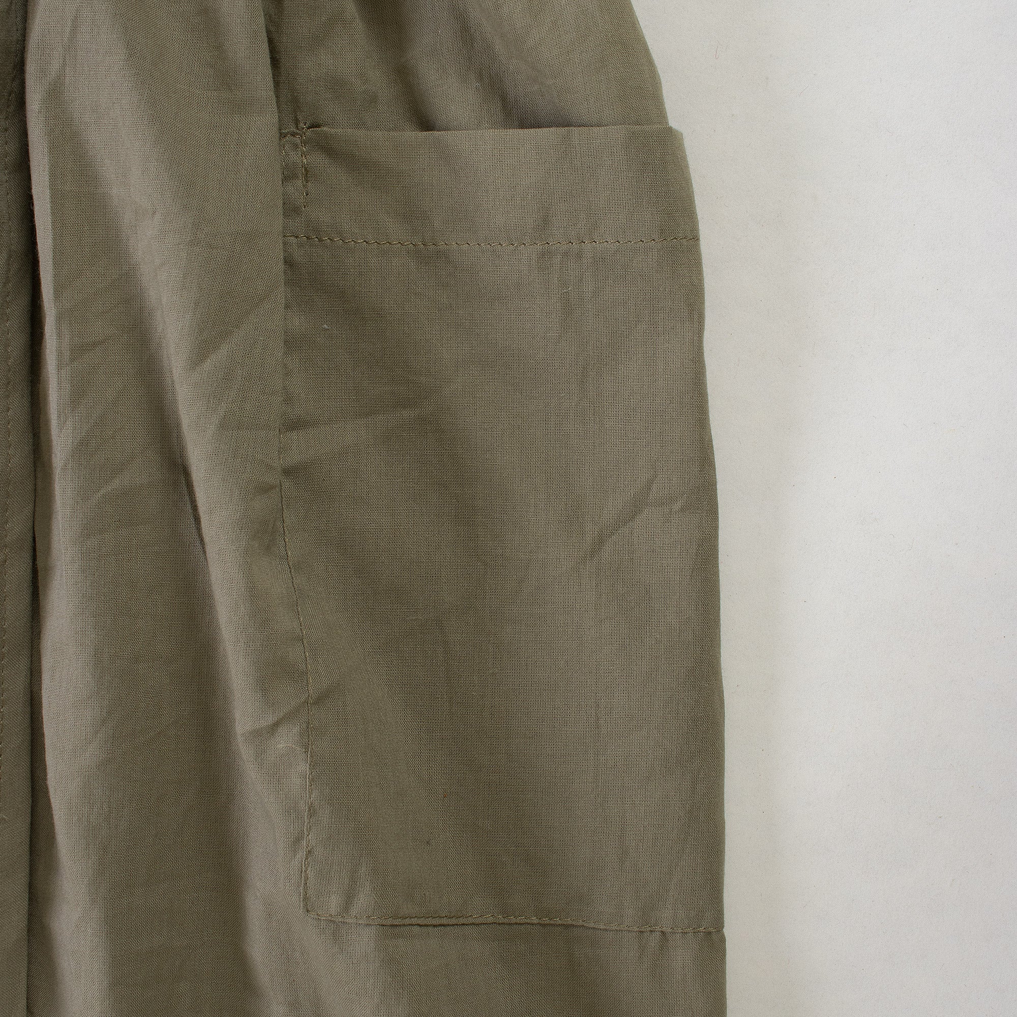 Natural Dyed Plain Women Apron for Cooking