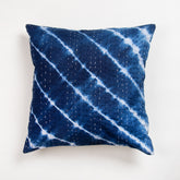 Natural Tie Dye Cotton Stitched Couch Cushion Cover