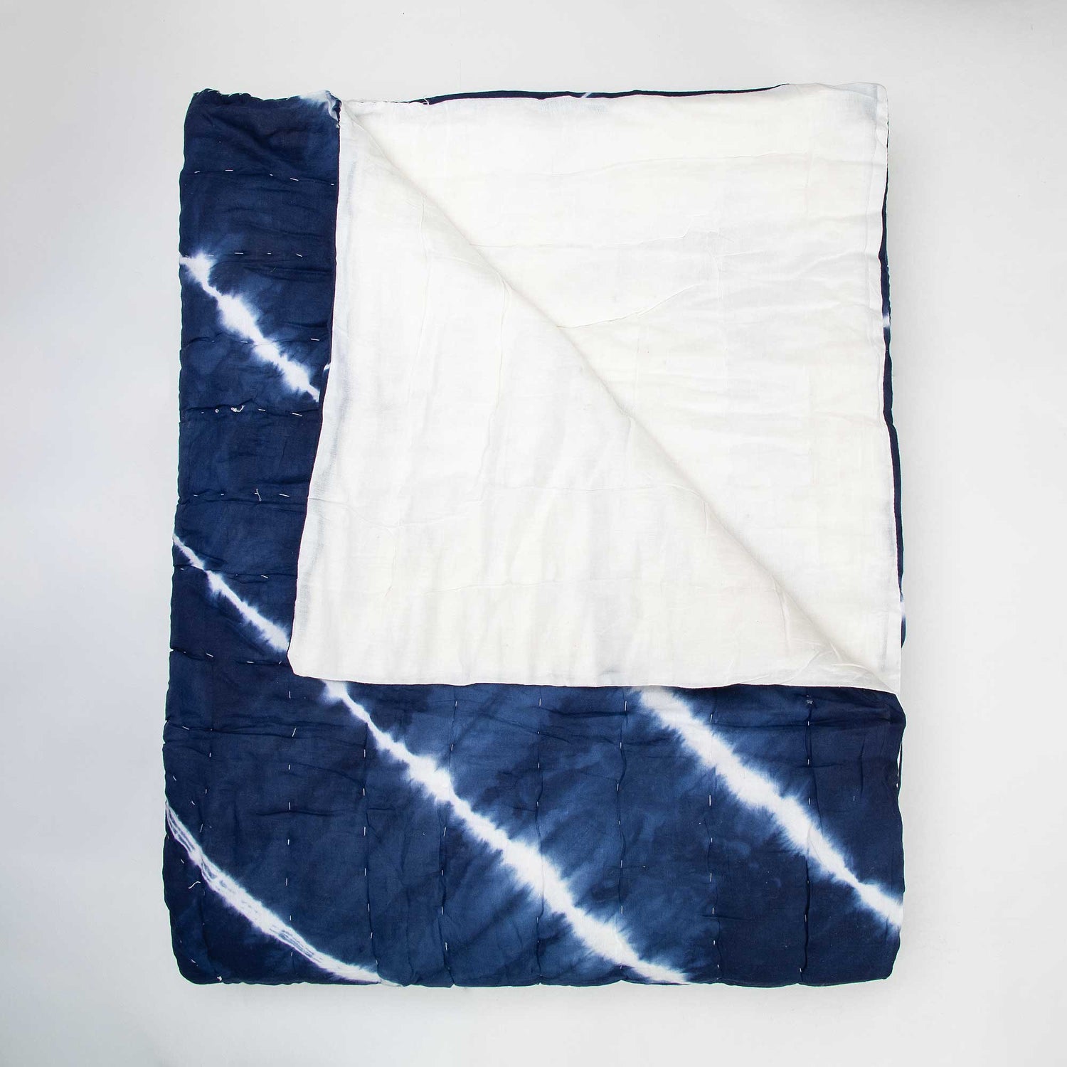 Natural Tie Dye Pure Cotton Indian Jaipuri Razai Quilts