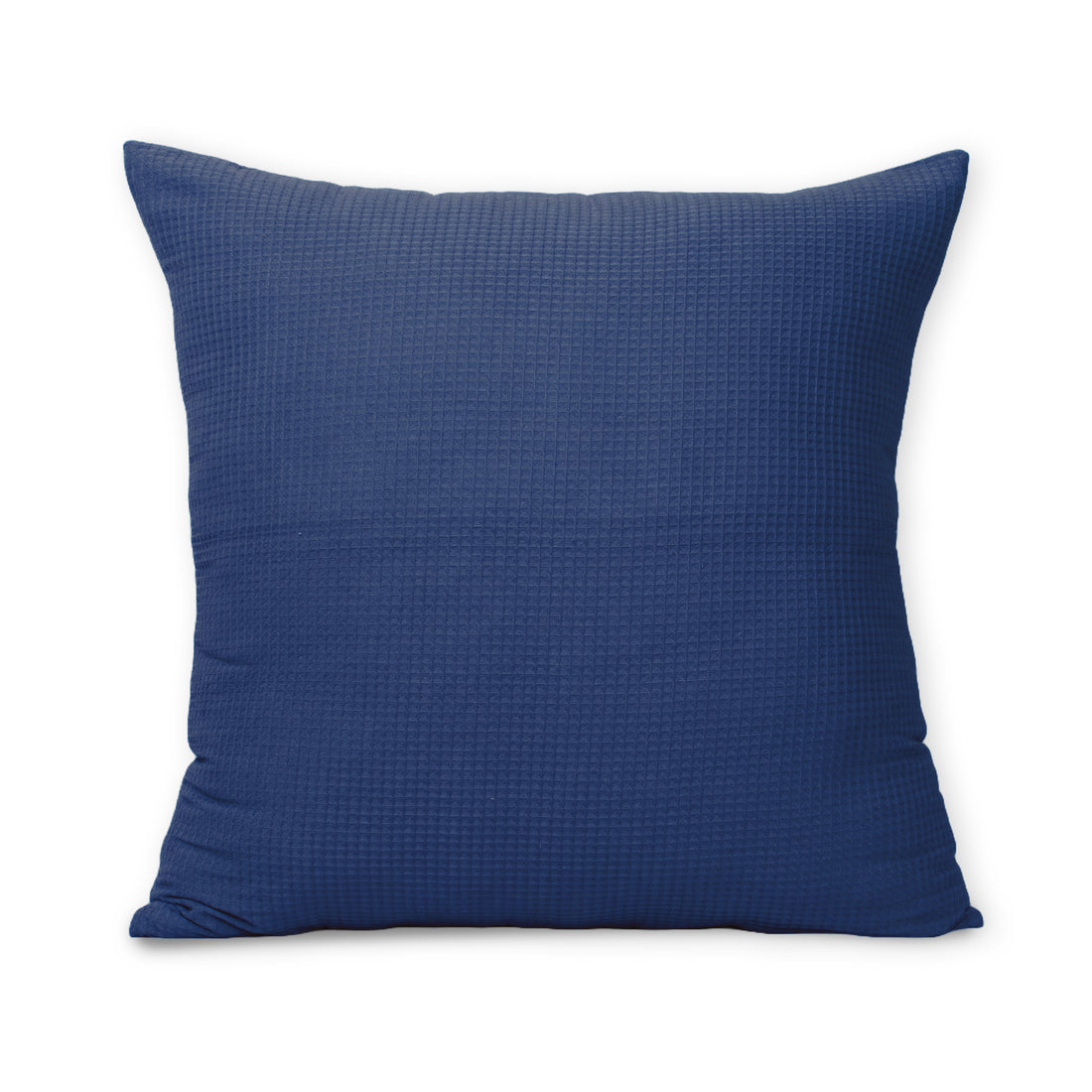 Navy Blue Organic Cotton Cushion Cover