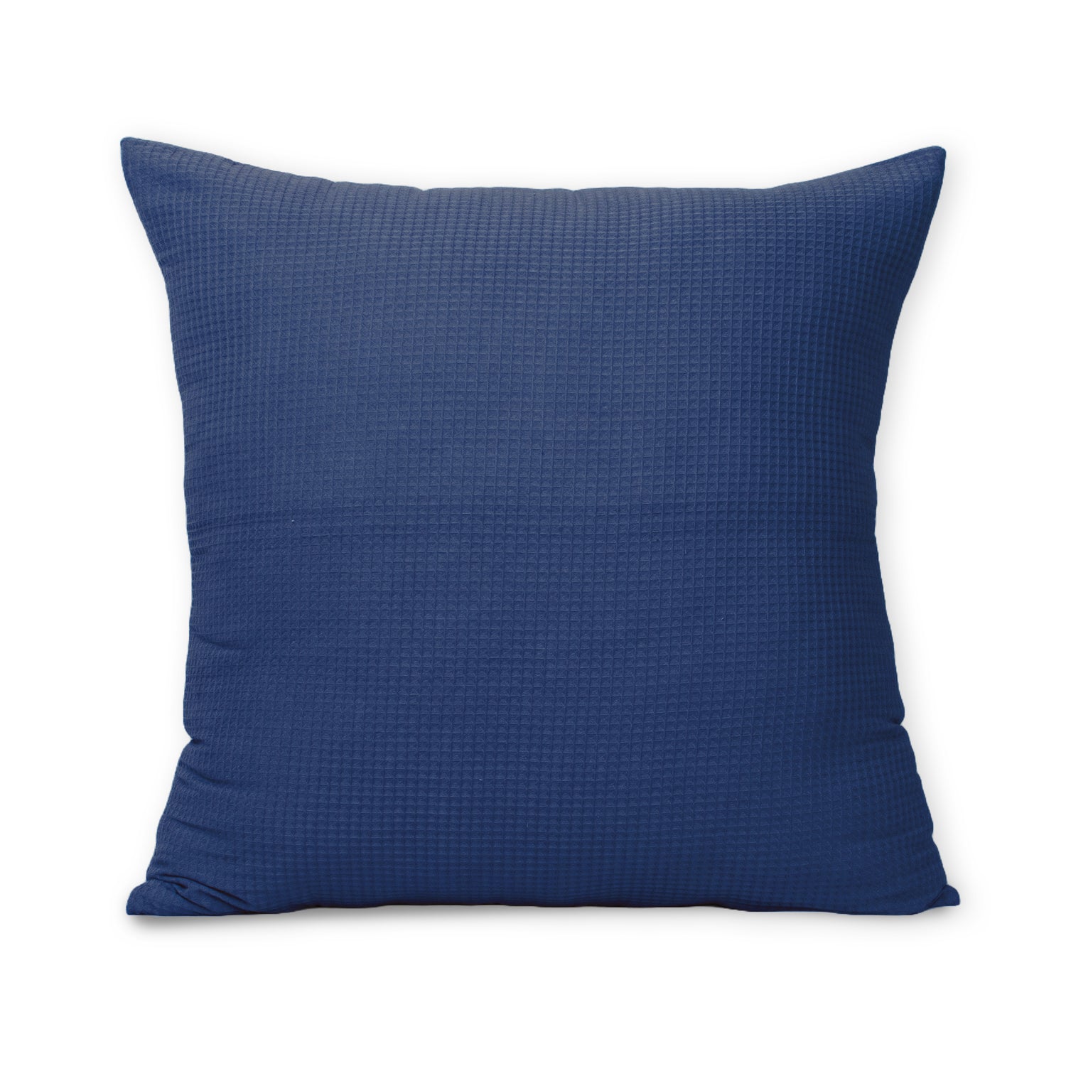 Navy Blue Organic Cotton Cushion Cover