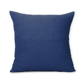 Navy Blue Organic Cotton Cushion Cover
