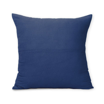 Navy Blue Organic Cotton Cushion Cover