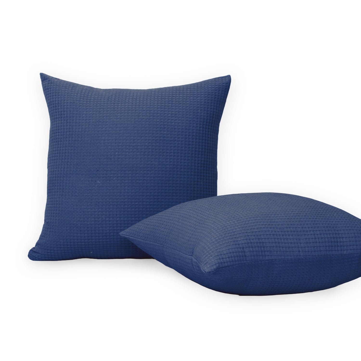 Navy Blue Organic Cotton Cushion Cover