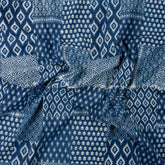 Indigo Printed Cotton Fabric 