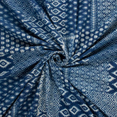 Indigo Printed Cotton Fabric 