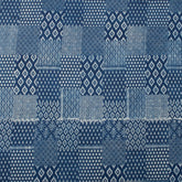 Indigo Printed Cotton Fabric 