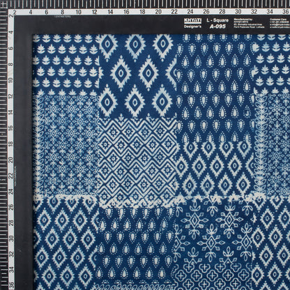 Indigo Printed Cotton Fabric 