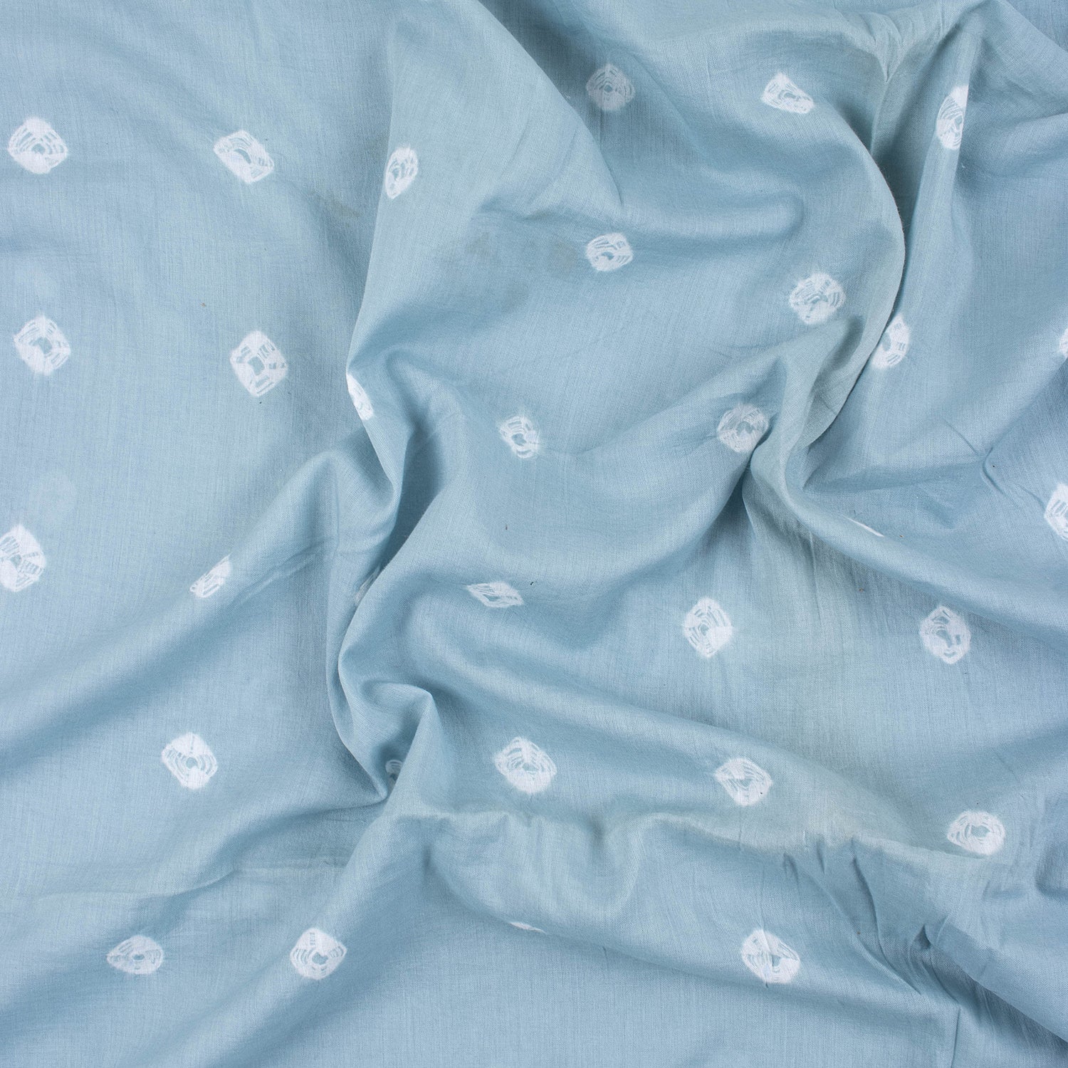New Natural Dyed Shibori Tie Dye Fabric