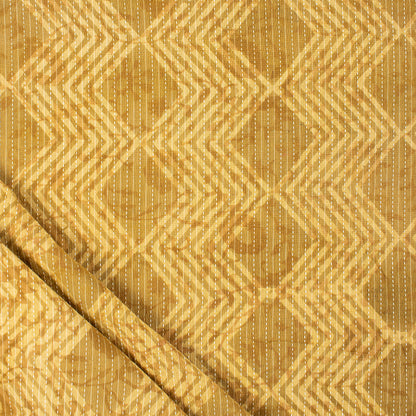   New Pure Cotton Dabu Hand Block Printed Kantha Fabric