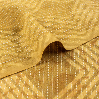 New Pure Cotton Dabu Hand Block Printed Kantha Fabric