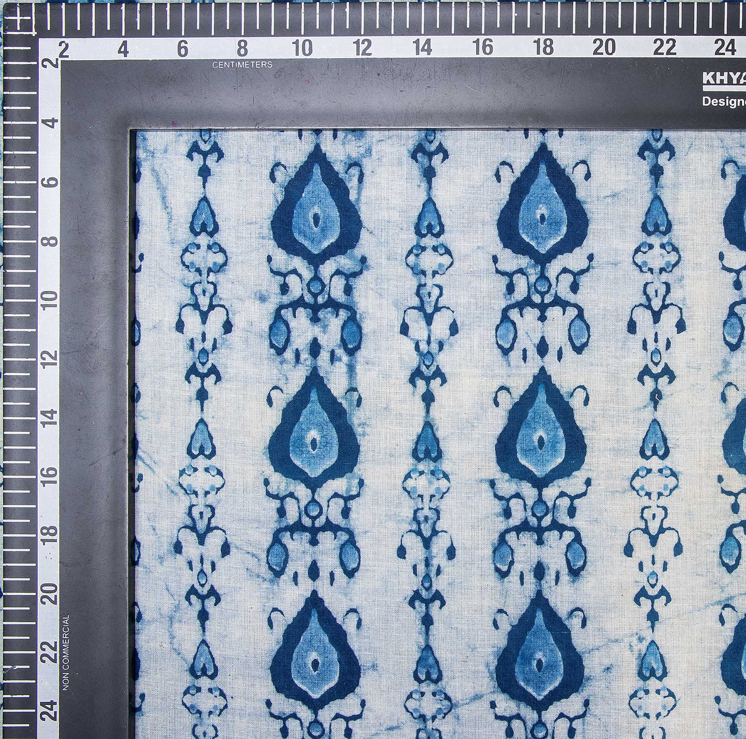 Newly Blue Leaf Indian Hand Block Print Cotton Fabric