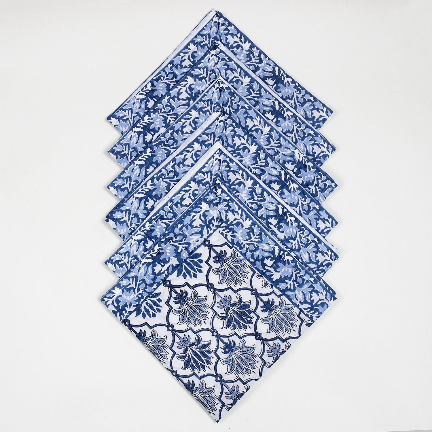 Newly Hand Block Printed Pure Cotton Napkin Cloth