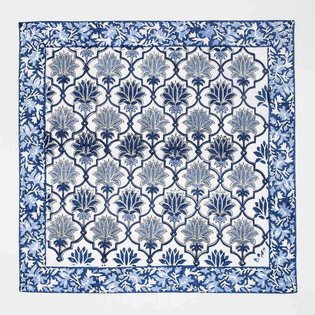 Newly Hand Block Printed Pure Cotton Napkin Cloth