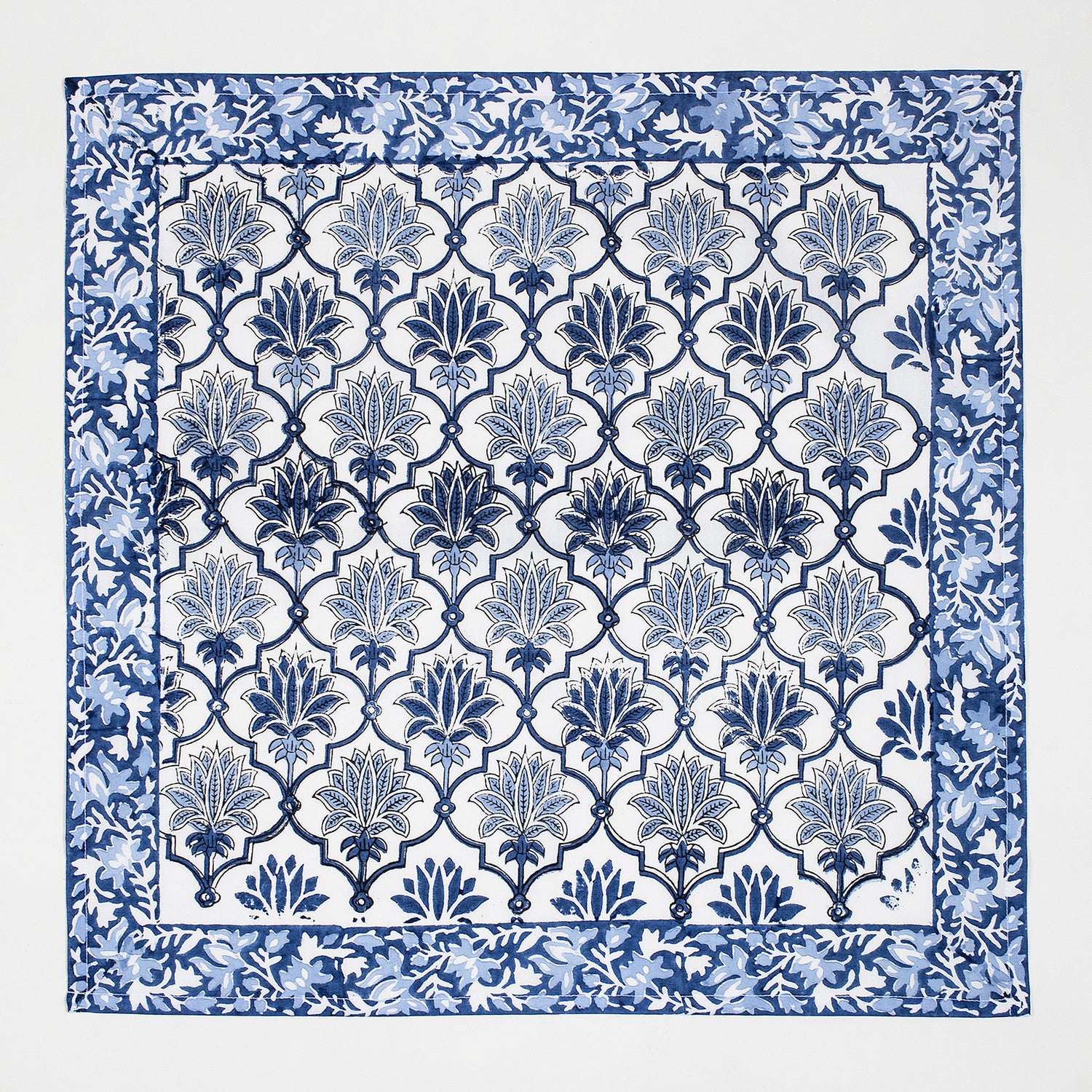Newly Hand Block Printed Pure Cotton Napkin Cloth