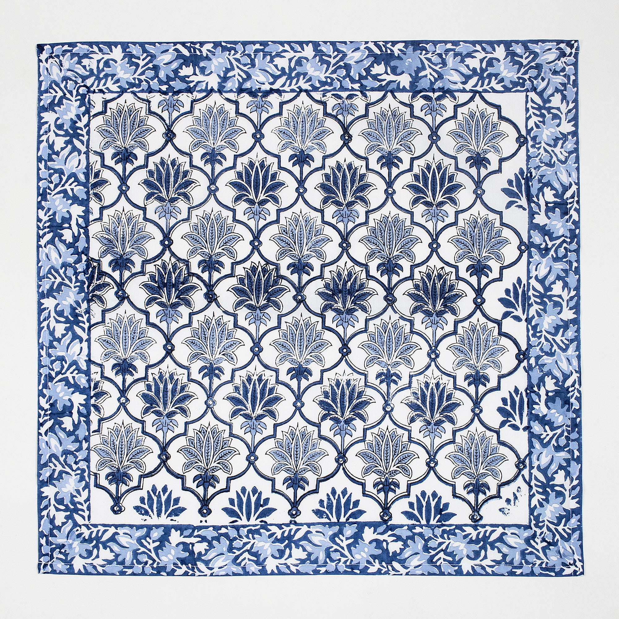 Newly Hand Block Printed Pure Cotton Napkin Cloth