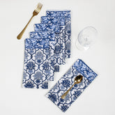 Newly Hand Block Printed Pure Cotton Napkin Cloth