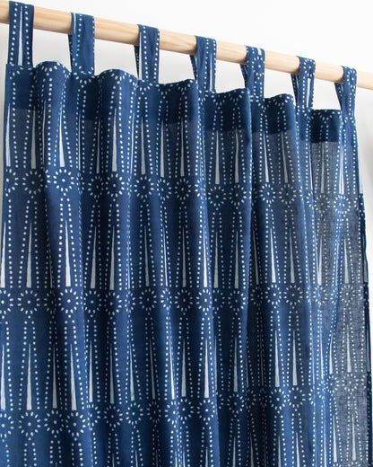 Online Indian Premium Block Printed Cotton Curtain