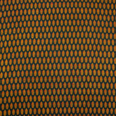 Orange Leaf Pure Cotton Handmade Ajrakh Fabric