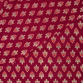 Organic Cotton Ajrakh Printed Fabric